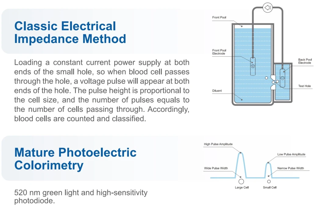 Getein BHA-5000 Vet Fully Auto 5-Part-Diff Hematology Analyzer Machine with Compact Design