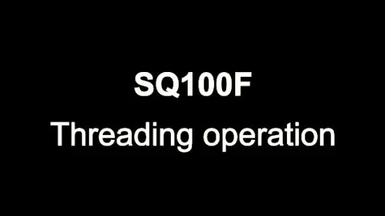 Tigerking 강력한 모터 및 기어박스 Sq100f 4인치 파이프 및 파이프 스레딩 기계 가격