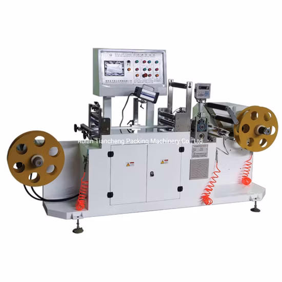 TCJ-HZ-260D 애완 동물 용 고속 PVC 열 수축 튜브, 라벨 센터, 접착제, 접착제 시밍 기계, 씰링 기계, 검사 및 되감기 기계, 절단기